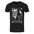 Front - Deadly Herren T-Shirt mit Tarot-Design The Hermit