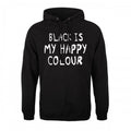 Front - Grindstore - "Black Is My Happy Colour" Kapuzenpullover für Herren