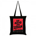 Front - Grindstore - Tragetasche "Go Ahead And Scream", Horror