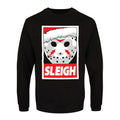 Front - Grindstore - "Horror Sleigh" Pullover für Herren - weihnachtliches Design