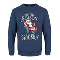 Front - Grindstore - "'Tis The Season To Be Grumpy" Pullover für Herren - weihnachtliches Design