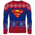 Front - Superman - "Truth" Pullover für Herren/Damen Unisex - weihnachtliches Design