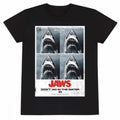 Front - Jaws - "Don't Go In The Water" T-Shirt für Herren/Damen Unisex