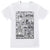 Front - Nintendo - "Drawings" T-Shirt für Herren/Damen Unisex