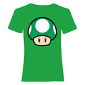 Front - Super Mario - "1-UP Mushroom" T-Shirt für Herren/Damen Unisex