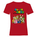 Front - Super Mario - T-Shirt für Herren/Damen Unisex