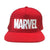Front - Marvel Logo Snapback Baseballkappe