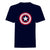 Front - Captain America - T-Shirt für Herren/Damen Unisex