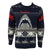 Front - Jaws - Sweatshirt für Herren/Damen Unisex - weihnachtliches Design
