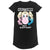 Front - Batman - "Sweet Dreams Puddin" T-Shirt-Kleid für Damen