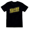 Front - Star Wars - "ESB" T-Shirt für Herren/Damen Unisex