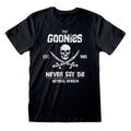 Front - Goonies - "Never Say Die" T-Shirt für Herren/Damen Unisex