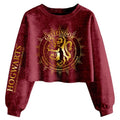 Front - Harry Potter - "Gryffindor Constellation" Kurzes Sweatshirt für Damen