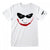 Front - Batman: The Dark Knight - "Smile" T-Shirt für Herren/Damen Unisex