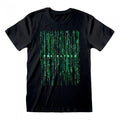 Front - Matrix - "Coding" T-Shirt für Herren/Damen Unisex