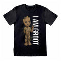 Front - Guardians Of The Galaxy - "I Am Groot" T-Shirt für Herren/Damen Unisex