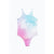 Front - Hype - "Pastel" Badeanzug für Mädchen