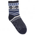 Front - Jungen ABS Strick Socken mit Fairisle Design