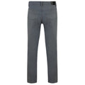 Front - Kam Jeanswear Herren Chino-Jeans Alba Slim-Fit