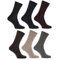 Front - Herren Socken, 100% Baumwolle, 6er-Pack
