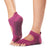 Front - Toesox - "Bellarina Groovy" Halbzehen-Socken für Damen