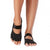 Front - Toesox - "Mia Gala" Halbzehen-Socken für Damen