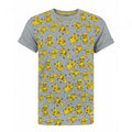 Front - Pokemon Jungen All-Over Pikachu Design T-Shirt