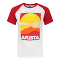 Front - Arista Records Herren Baseball T-Shirt