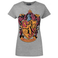 Front - Harry Potter Damen Gryffindor-T-Shirt