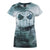 Front - Nightmare Before Christmas Damen Jack Gesicht Sublimation T-Shirt