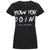 Front - Friends - "How You Doin?" T-Shirt für Damen