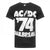 Front - Amplified offizielles Herren AC/DC Comics Jailbreak T-Shirt