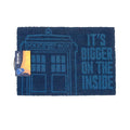 Front - Doctor Who offizielle Bigger On The Inside Türmatte