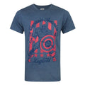 Front - Captain America - "Living Legend" T-Shirt für Herren