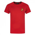 Front - Star Trek - "Security And Operations Uniform" T-Shirt für Herren