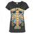 Front - Amplified - "Skull Cross" T-Shirt für Damen