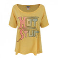 Front - Junk Food - "Hot Stuff" T-Shirt für Damen
