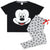 Front - Mickey Mouse - Schlafanzug für Damen
