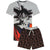 Front - Dragon Ball Z - Schlafanzug mit Shorts für Herren