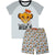 Front - The Lion King - "Ready To Rule" Schlafanzug mit Shorts für Jungen