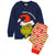 Front - The Grinch - Schlafanzug für Kinder - weihnachtliches Design