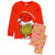 Front - The Grinch - Schlafanzug für Kinder - weihnachtliches Design