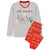 Front - Friends - Schlafanzug für Herren - weihnachtliches Design