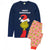 Front - The Grinch - Schlafanzug für Herren - weihnachtliches Design
