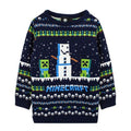 Front - Minecraft - Pullover für Kinder - weihnachtliches Design