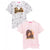 Front - Barbie - "Kindness Stronger Together Unity And Love" T-Shirt Set für Mädchen (2er-Pack)