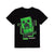 Front - Minecraft - "Creeper Inside" T-Shirt für Kinder