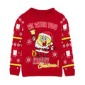 Front - SpongeBob SquarePants - Pullover für Kinder - weihnachtliches Design