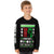 Front - Minecraft - Pullover Pailletten für Kinder - weihnachtliches Design