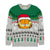 Front - Garfield - Pullover für Herren/Damen Unisex - weihnachtliches Design